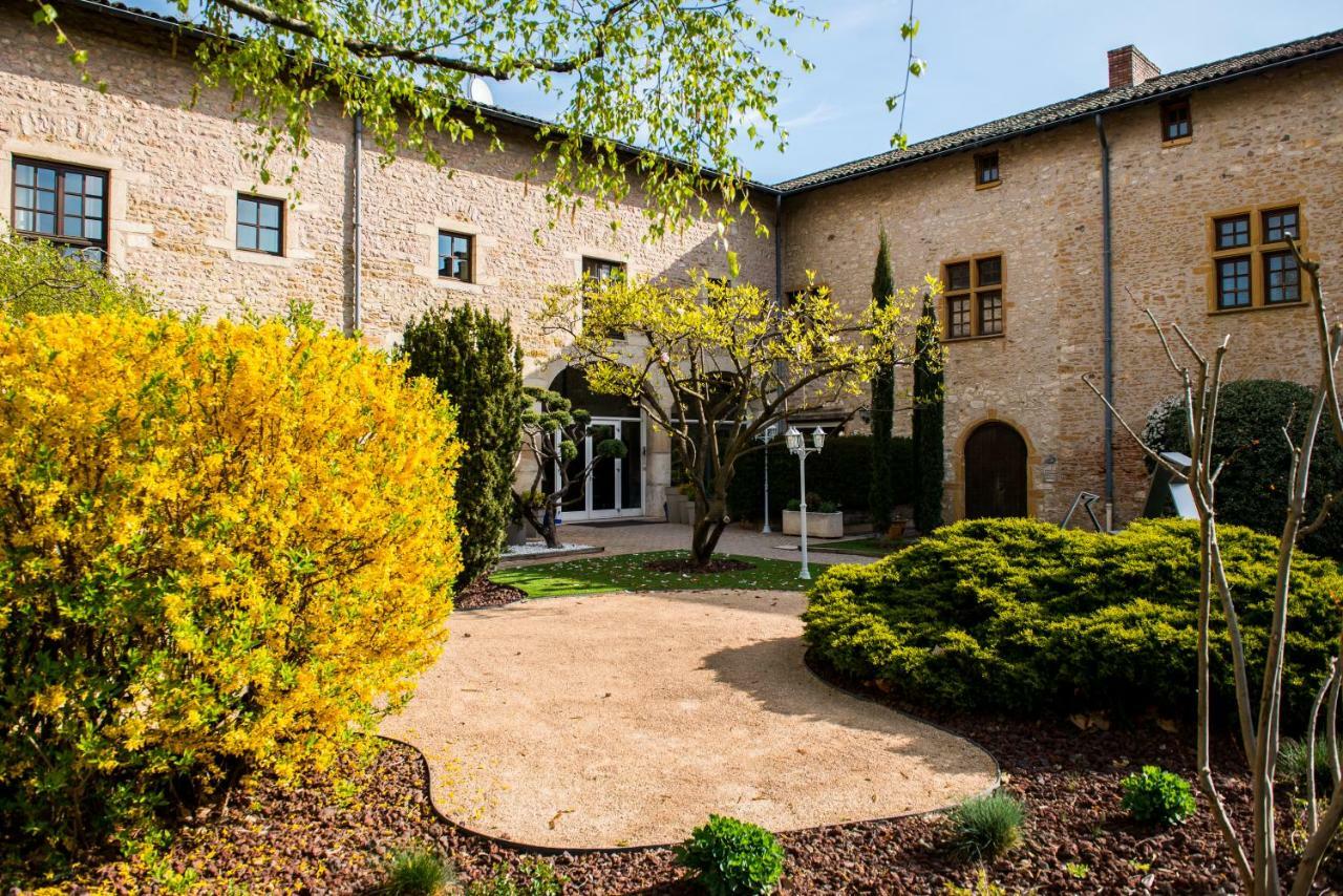 Demeures Et Chateaux L'Abbaye Caladoise - Anciennement Hostellerie Ferme Du Poulet Villefranche-sur-Saone Ngoại thất bức ảnh